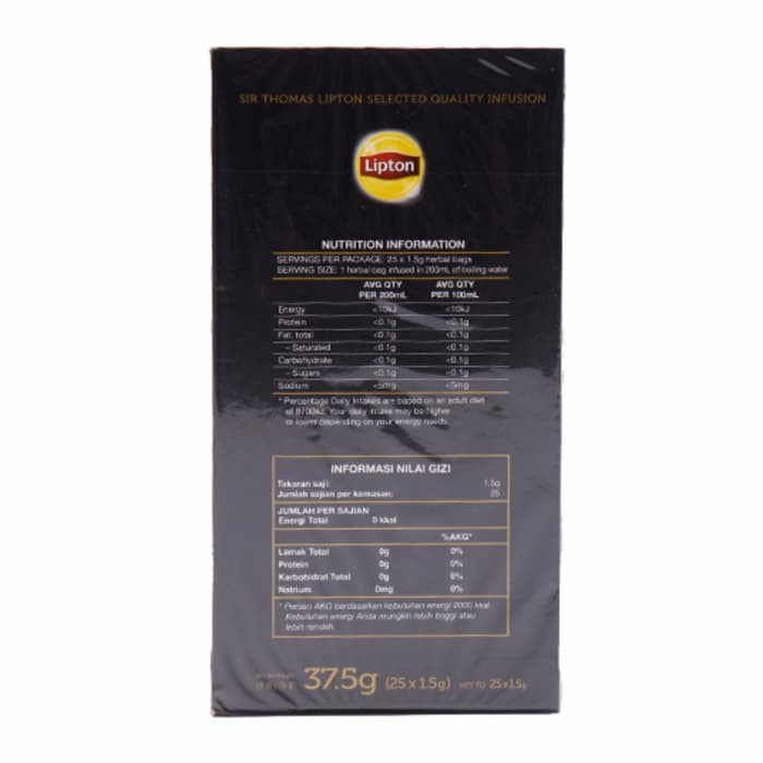 Unilever  Sir Thomas Lipton Peppermint Infusion