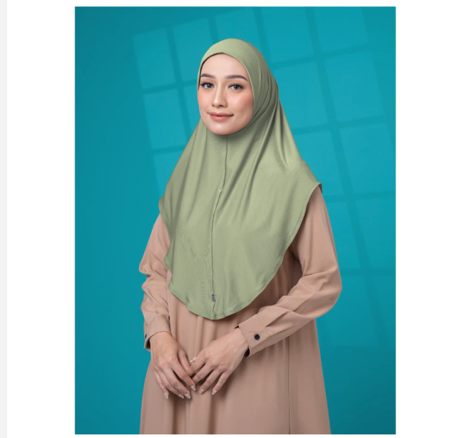 Ratu & Wulan Hijab RnW Hijab Bergo Nayla Instan
