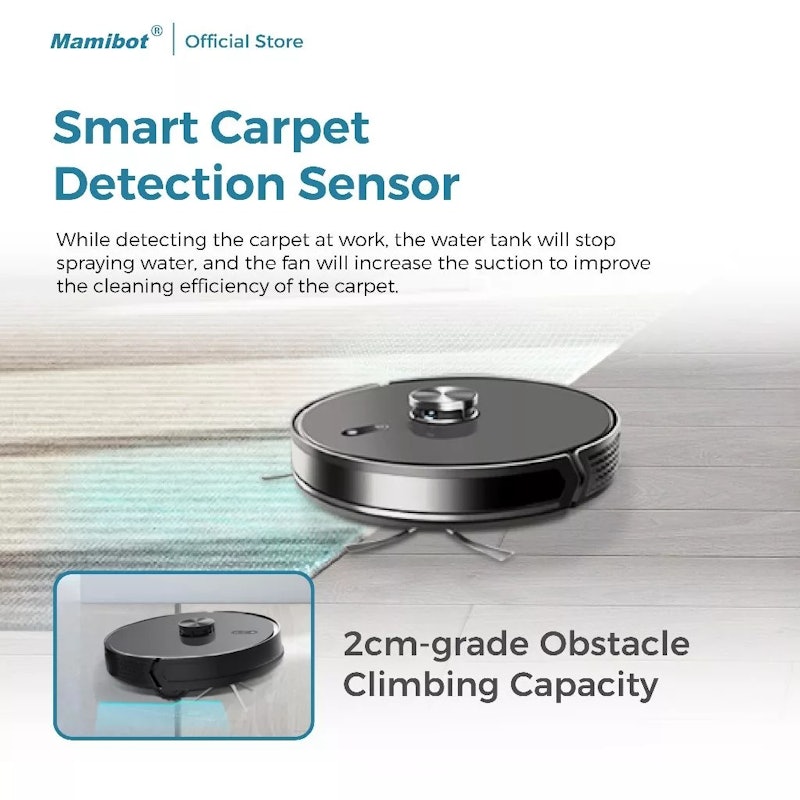Mamibot 3 in 1 Robot Vacuum Cleaner 4