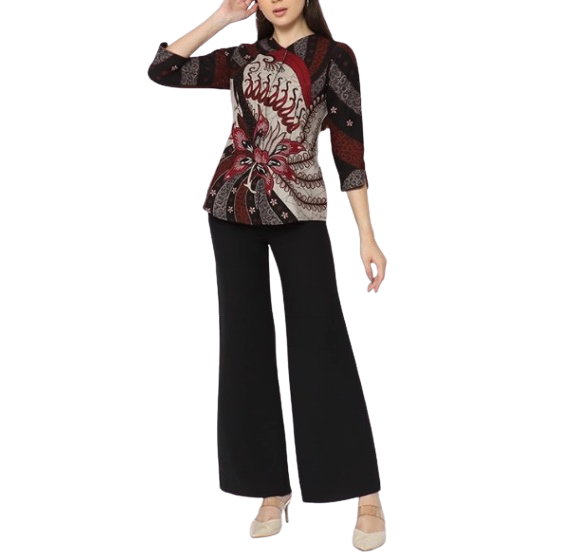 My Aksa My Aksa Batik Blouse Bunga Bhumi