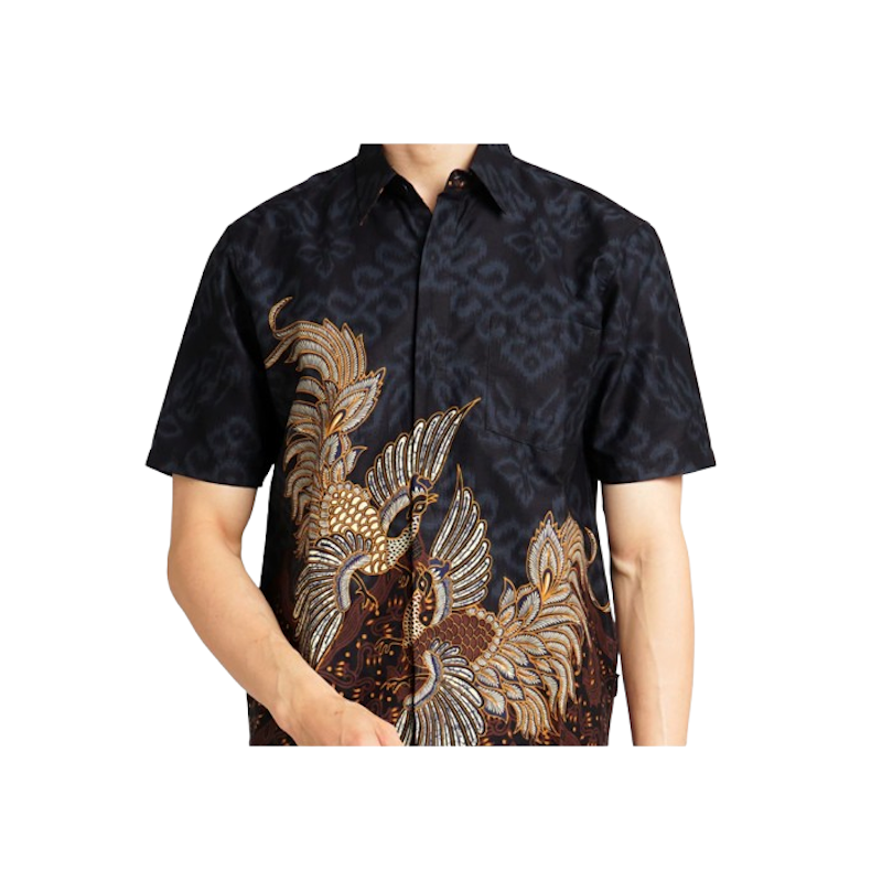 Hadinata Batik Premium Kemeja Pendek Superfine Rajendra Rihana 2