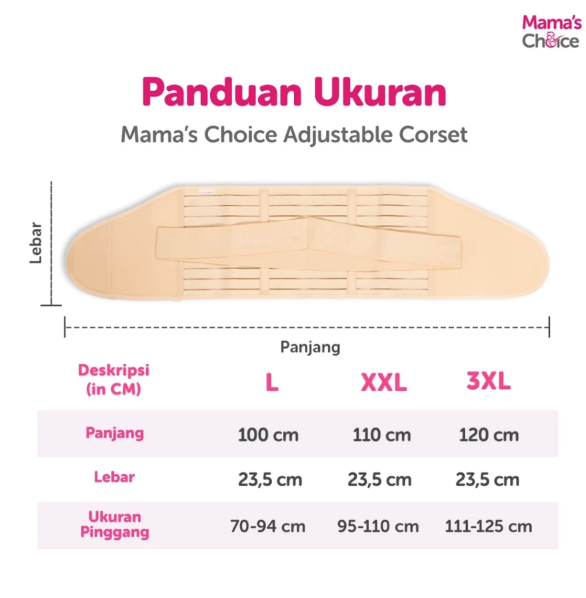 Mamac Distribusi Indo Mama’s Choice Adjustable Corset 