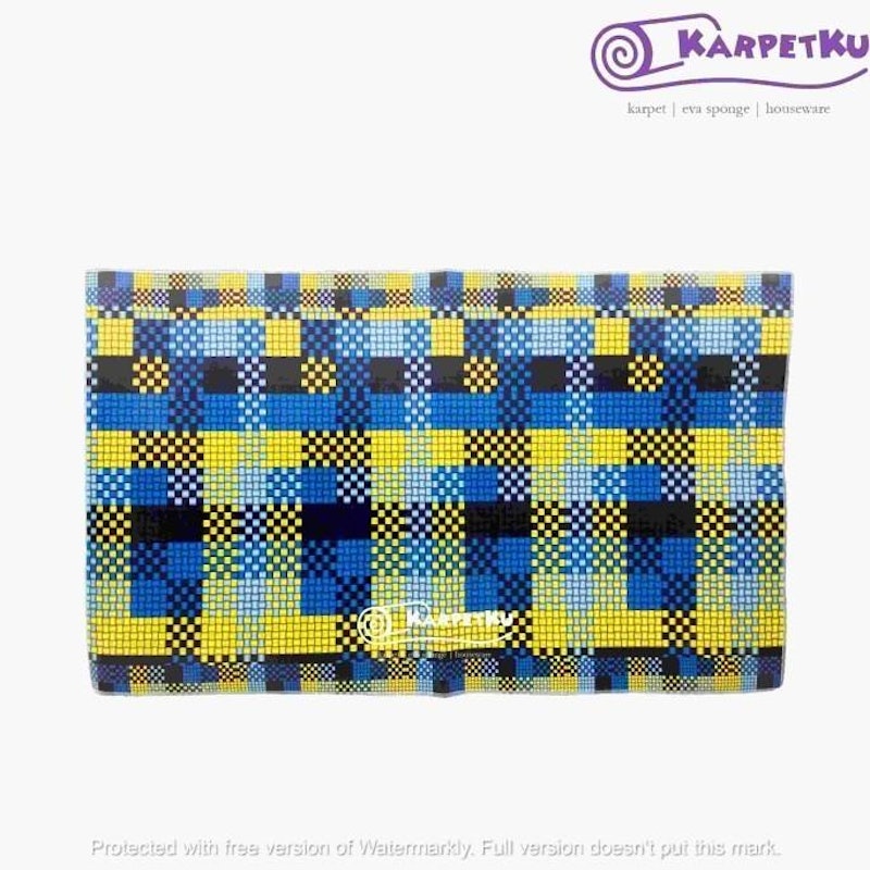 Karpet Lantai Spons EVA Motif Batik 2