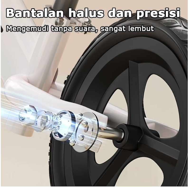LUKATSU Sepeda Keseimbangan Anak 10 inch 5