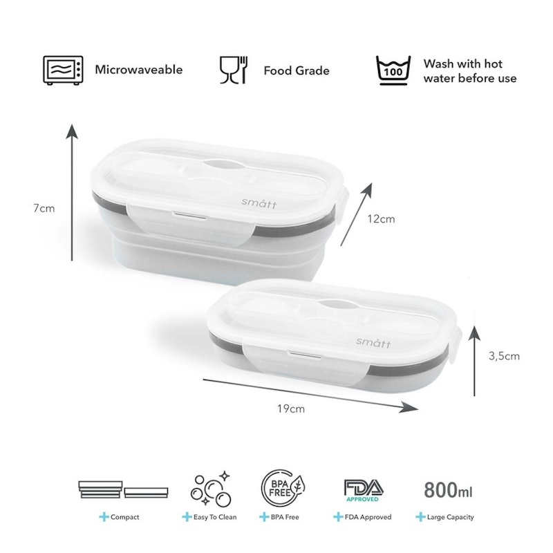 Smatt Foldable Lunchbox 4