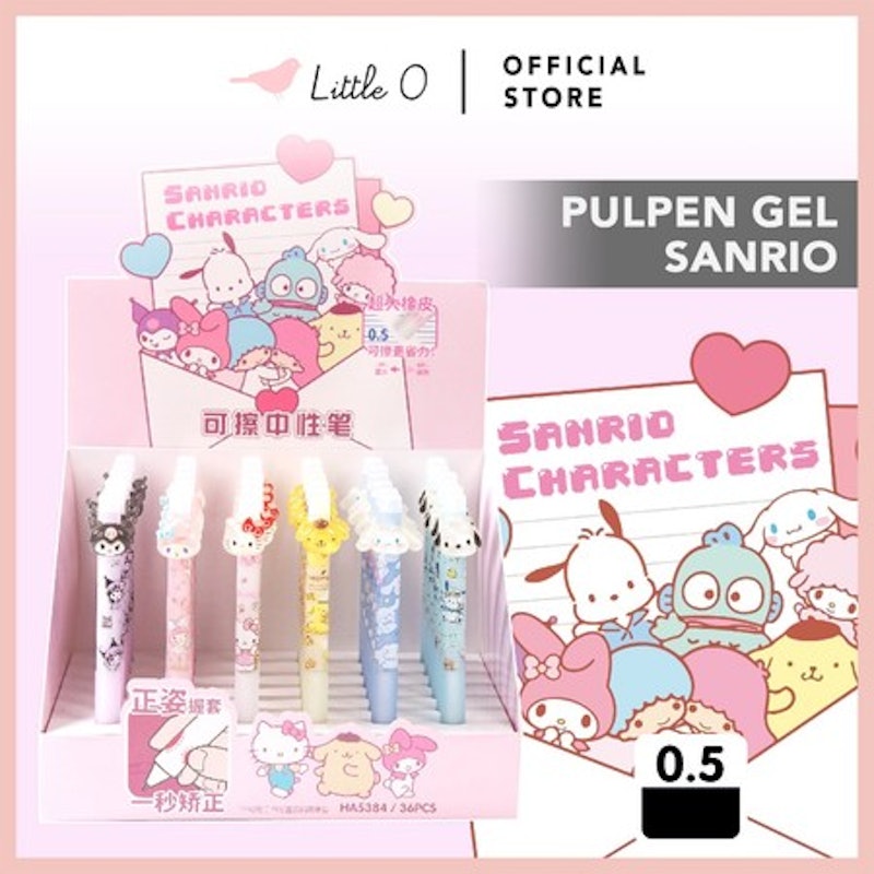 Sanrio Characters Click Erasable Pen 0.5 mm 2