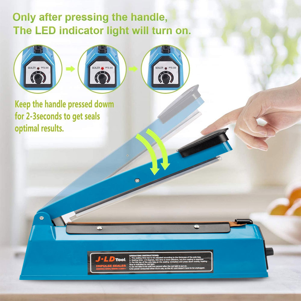 JLD Power Tools JLD Tabletop Impulse Heat Sealer