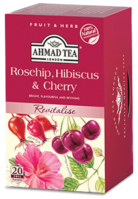 Rosehip, Hibiscus & Cherry Infusion Teabags