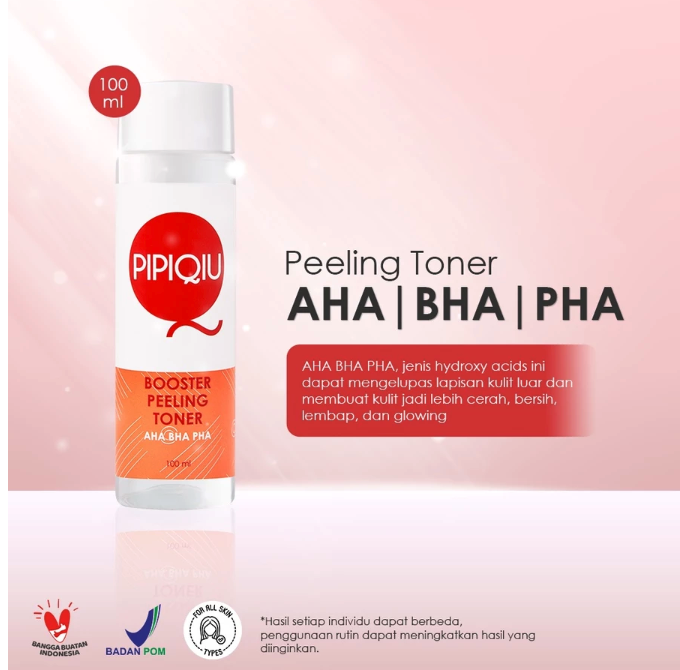 Pipiqiu Booster Peeling Toner AHA BHA PHA