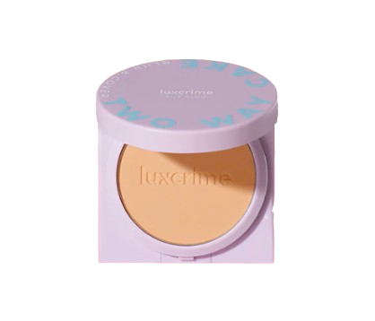 Luxcrime ｜ Blur & Cover Two Way Cake Silk Glow Honeycomb 4.5gr