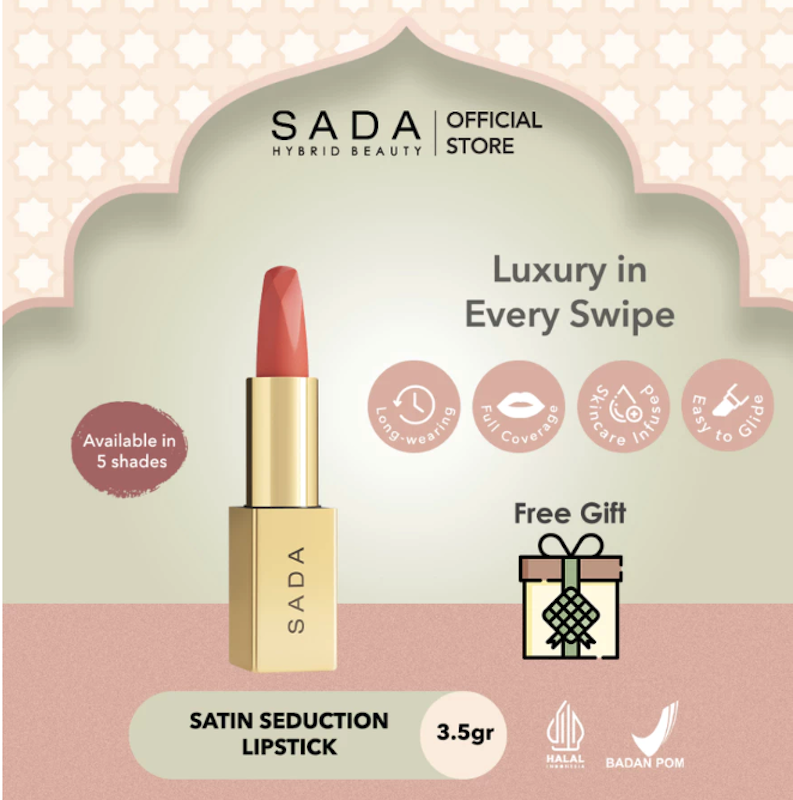 SADA Satin Seduction Lipstick Tuma