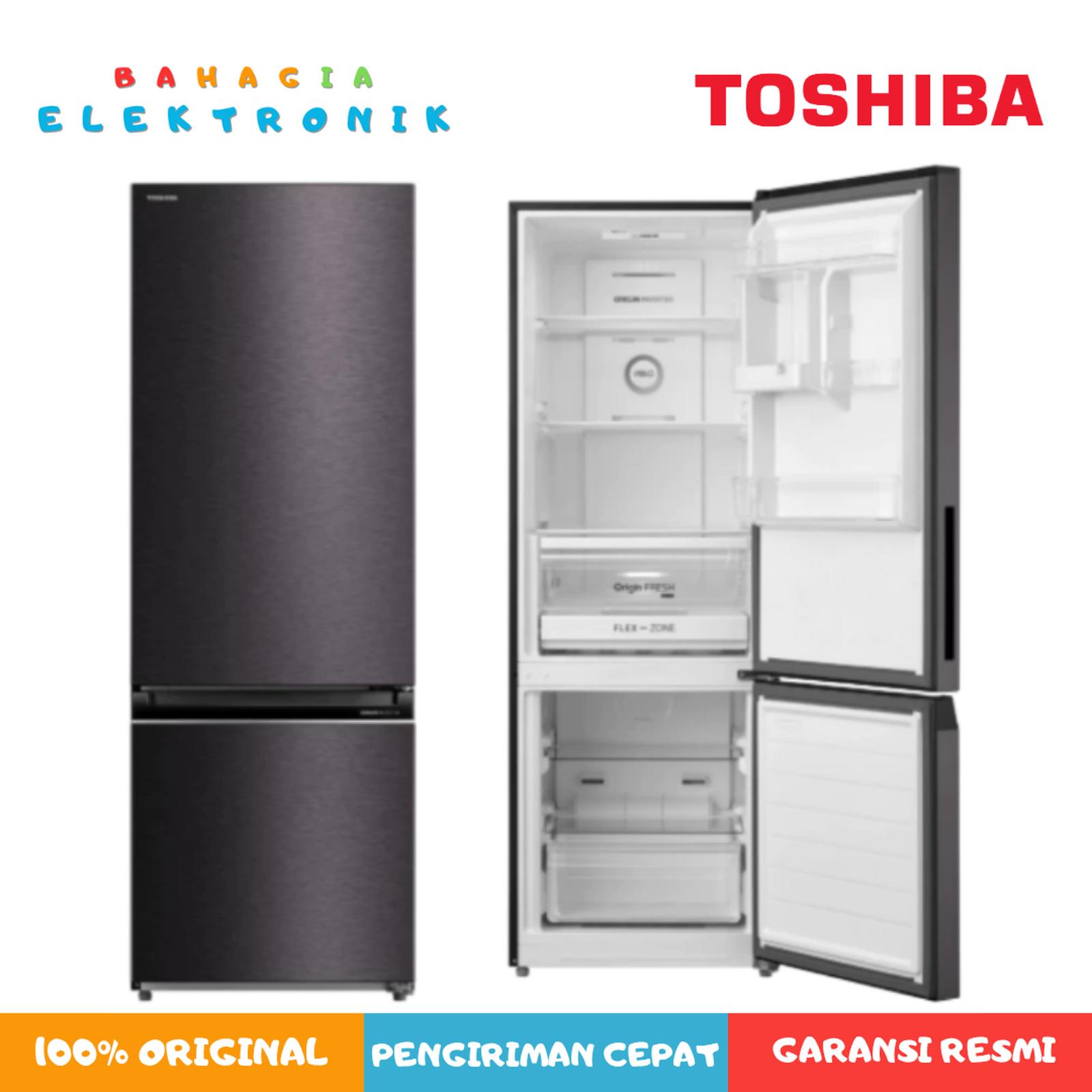 Toshiba Lifestyle Indonesia Toshiba Kulkas 2 Pintu Bottom Freezer GR-RB410WE-PMF(37)