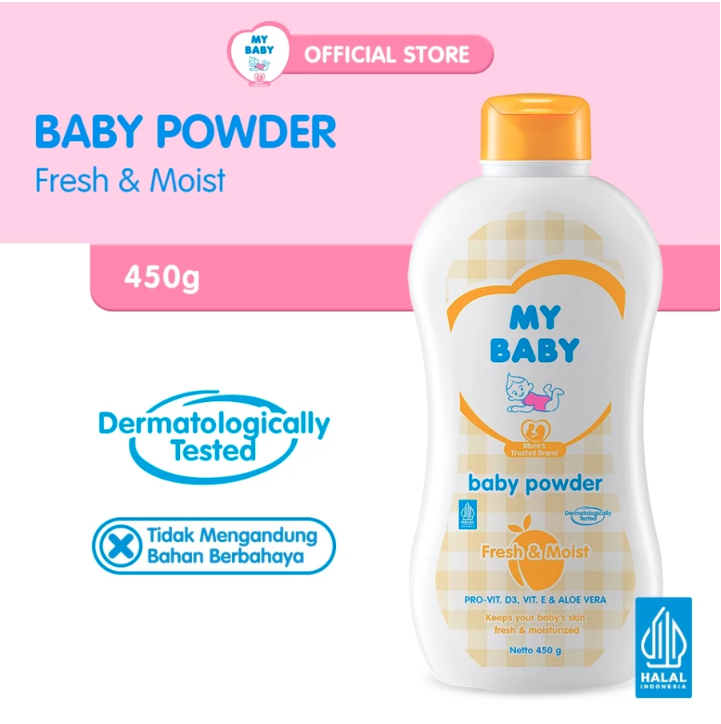 Tempo Scan Pacific MY BABY Powder Fresh & Moist 
