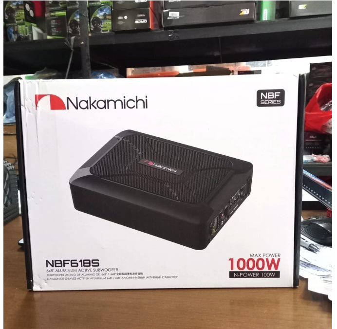 Nakamichi Corp Nakamichi Aluminum Active Subwoofer  NBF618S