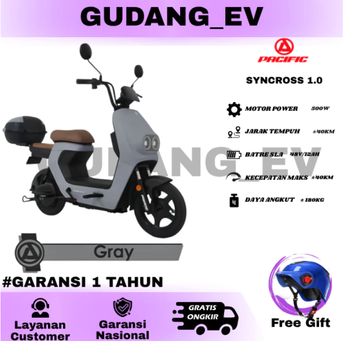 Roda Pasifik Mandiri Pacific Syncros 1.0