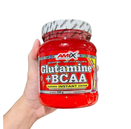 Amix L-Glutamine + BCAA 300 gr