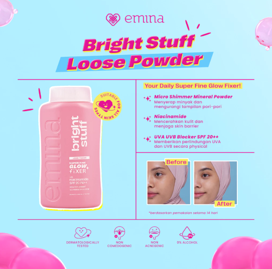 Paragon Technology and Innovation Emina Bright Stuff Loose Powder