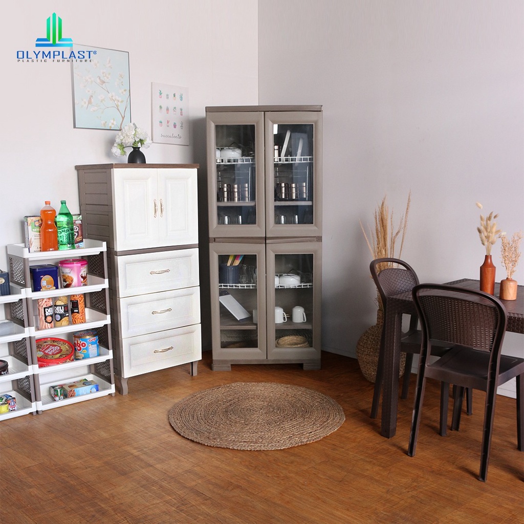 Olymplast OKL Jumbo Lemari Dapur Besar Kitchen Locker