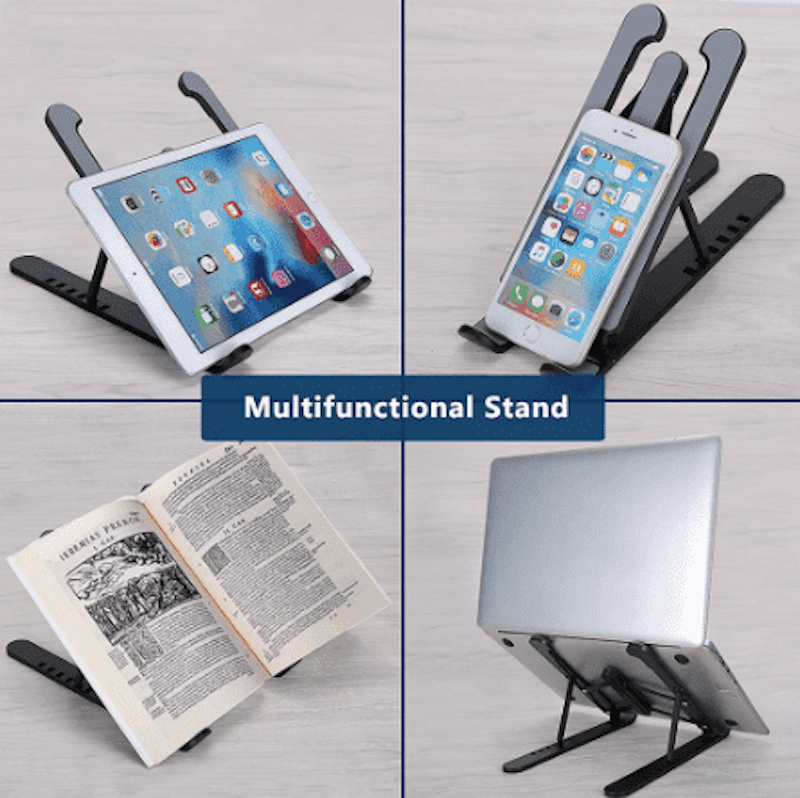 Laptop Stand Foldable Tablet Stand Holder Lipat Notebook Stand Portable 4