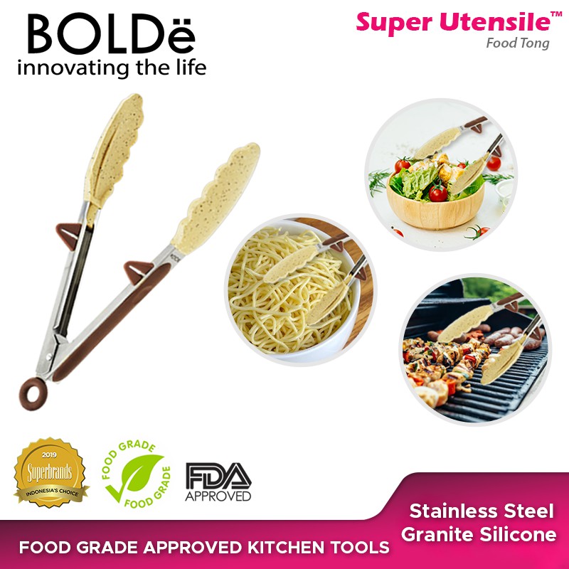 BOLDë Super Utensile Food Tongs