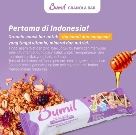 Granova Prima Lestari Bumil Granola Bar