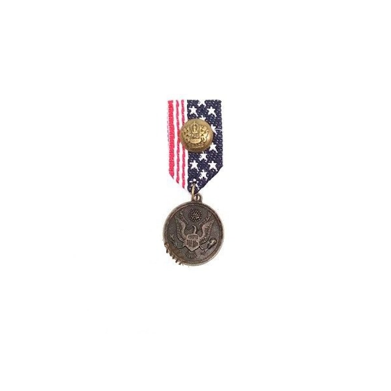 Ribbon Flag Enamel Brooch 2