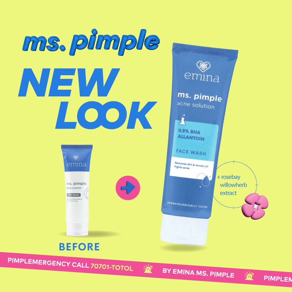 Paragon Technology and Innovation Emina Ms. Pimple Acne Solution Face Wash