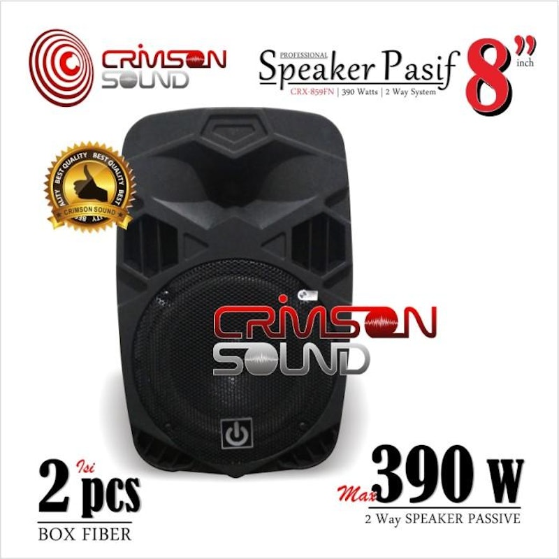 Crimson Speaker Pasif 2