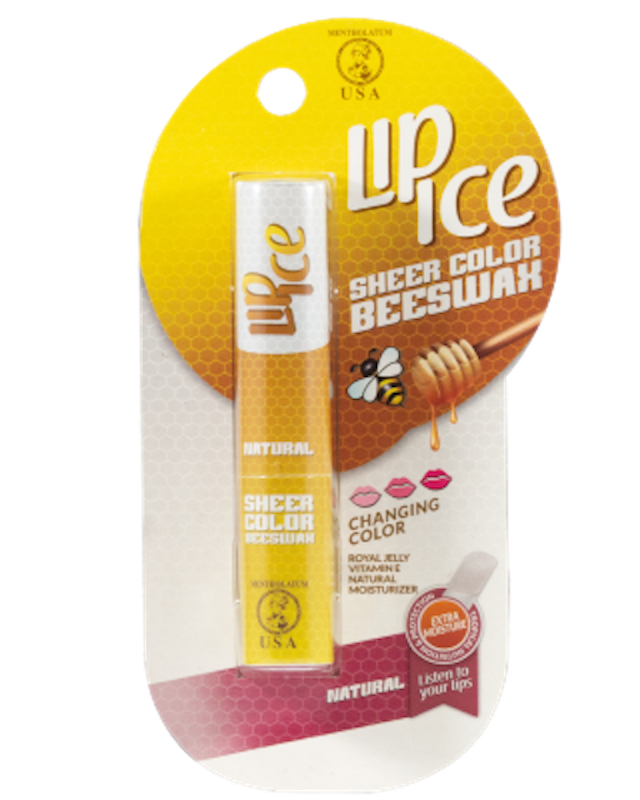 Lip Ice Sheer Color Beeswax Natural 1