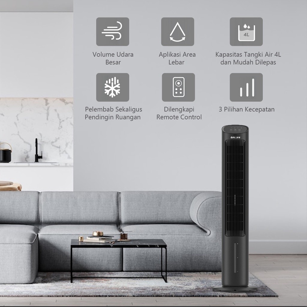 FLIFE Air Cooler Tower Fan 2