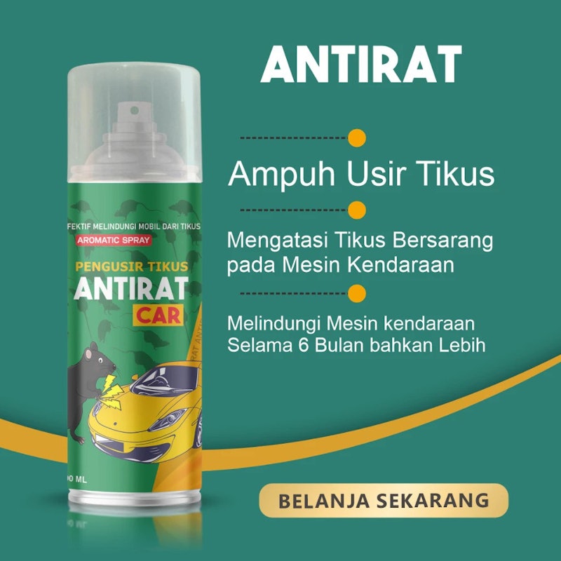 ANTIRAT Aromatic Spray Pengusir Tikus 5