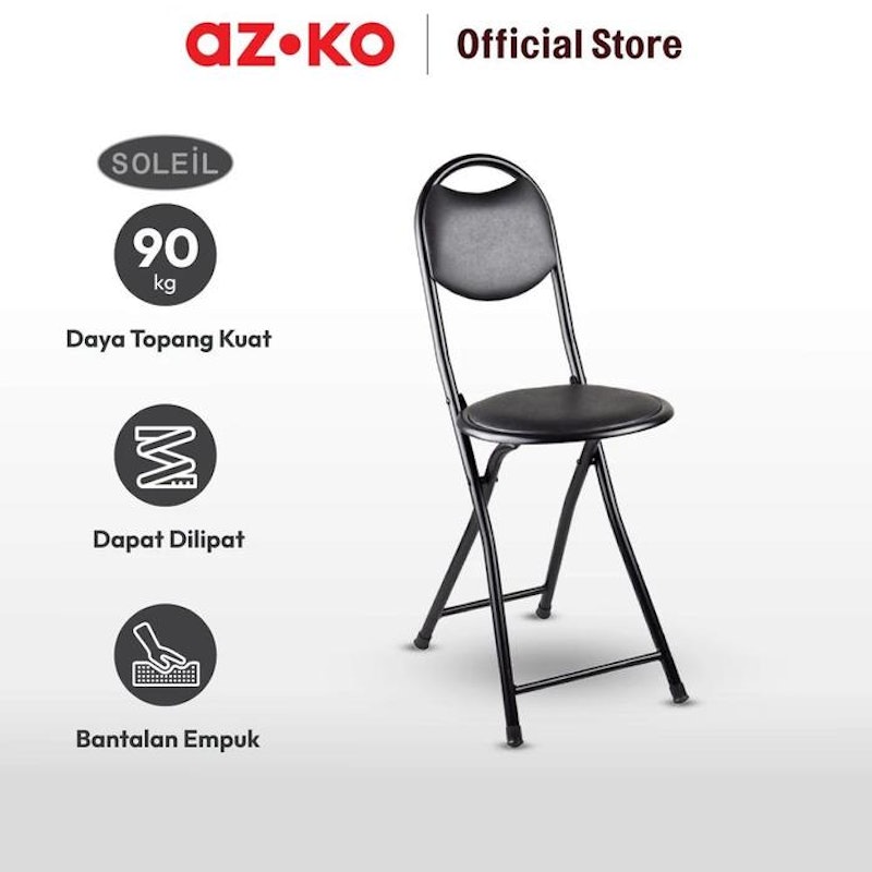 AZKO Soleil Kursi Lipat Kulit 5