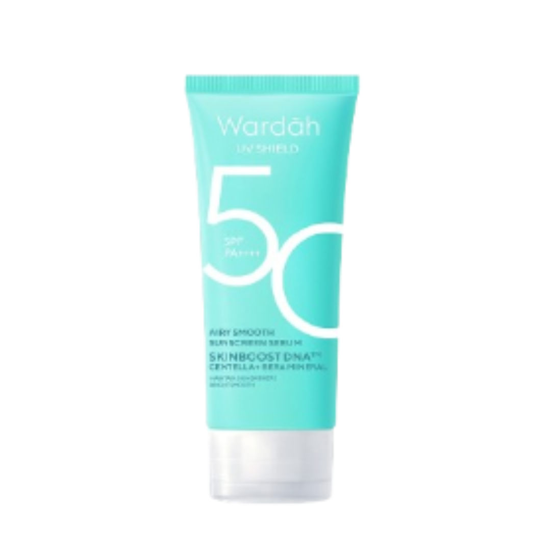 Wardah ｜ 50 SPF PA++++ Oil Control Airy Smooth Sunscreen Serum