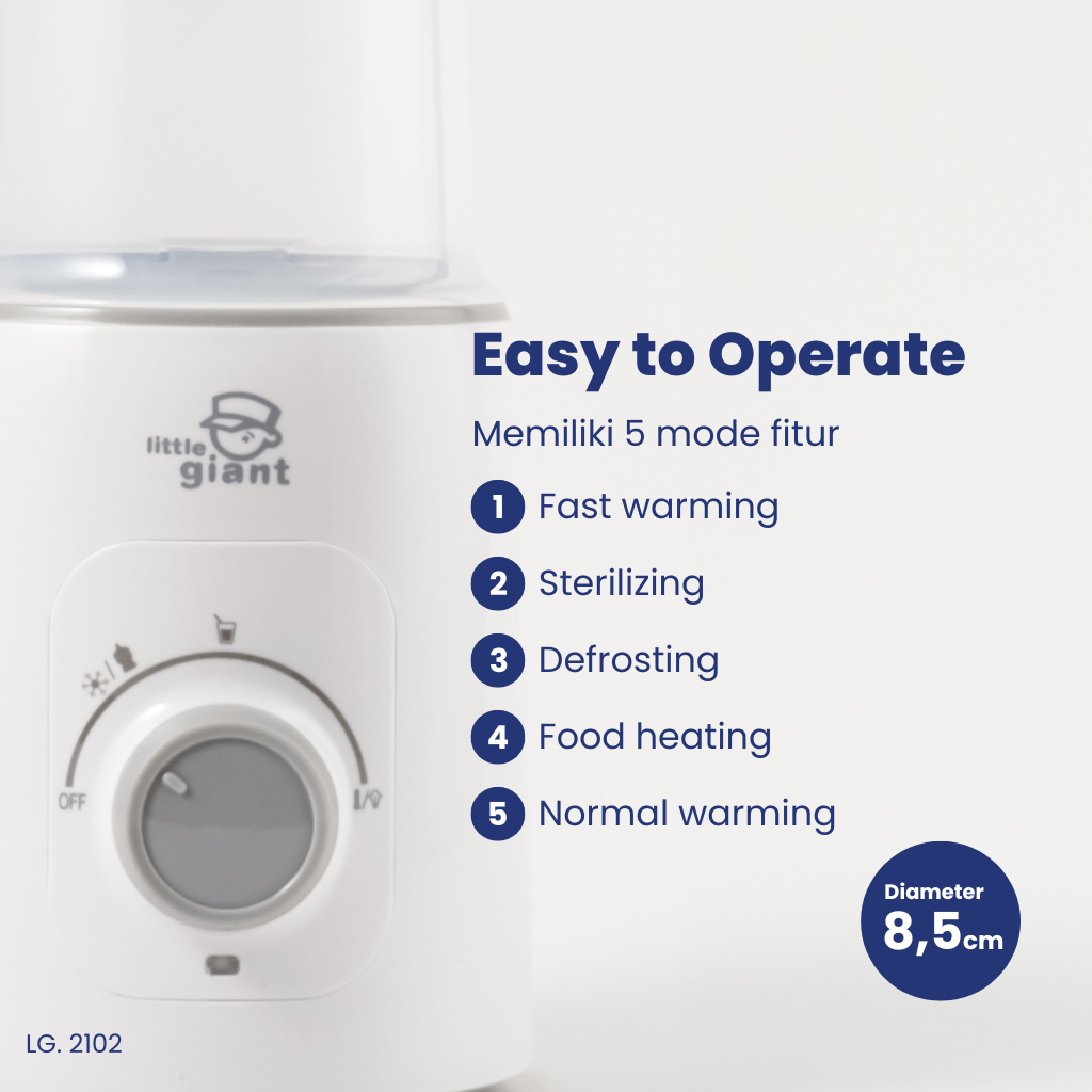 Ligient Little Giant 5 in 1 Bottle Warmer