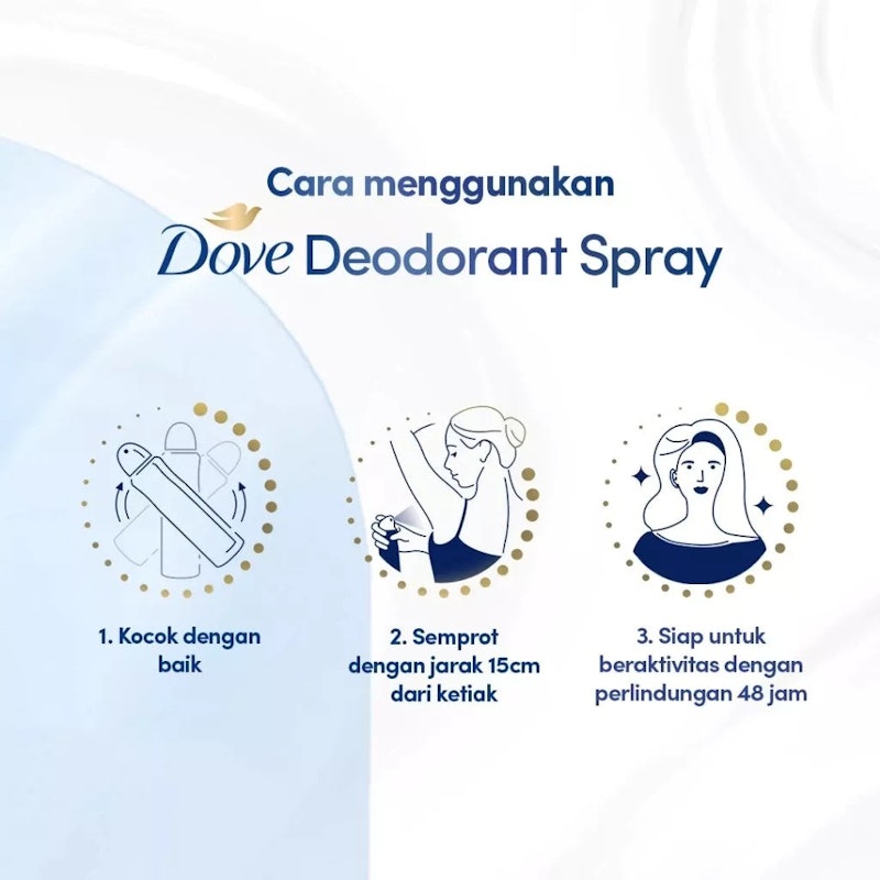 Dove Complete Care Anti Perspirant Deodorant Aerosol Spray 4