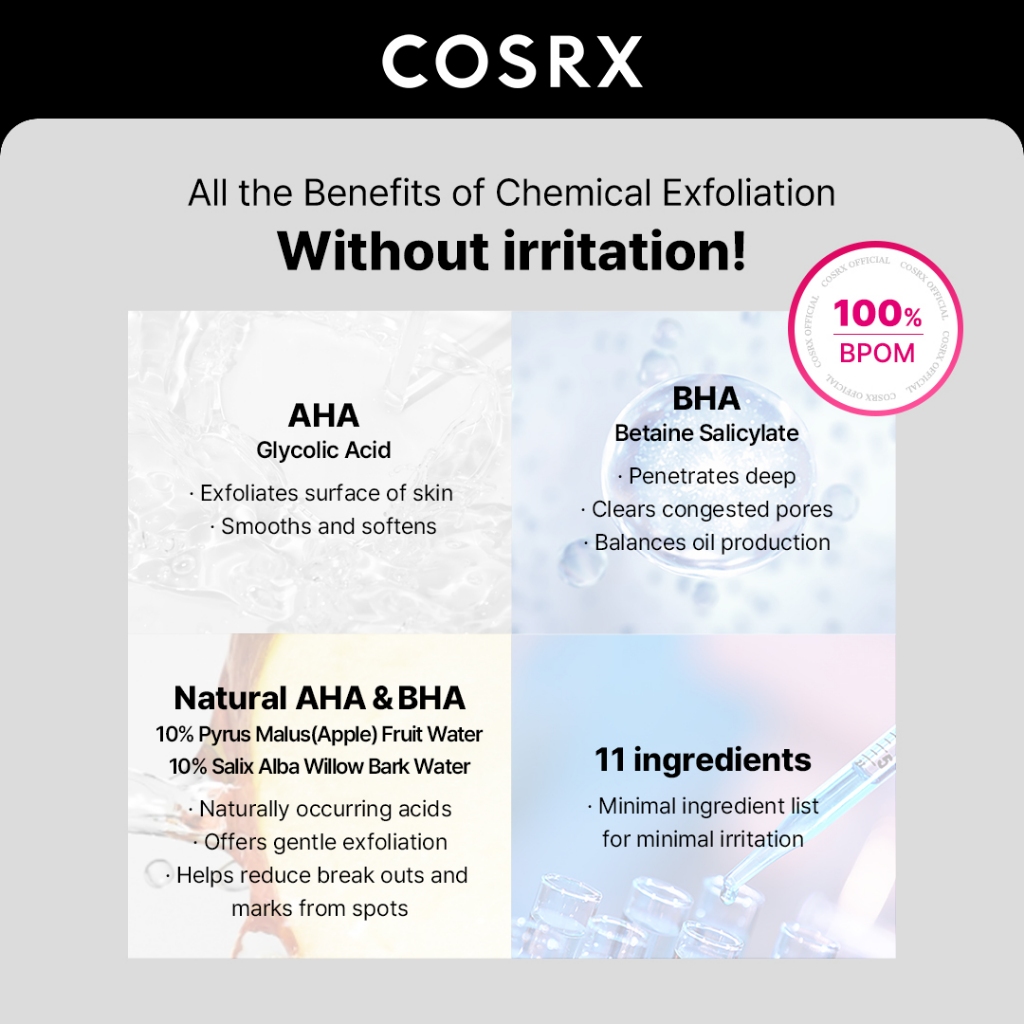 COSRX AHA/BHA Clarifying Treatment Toner