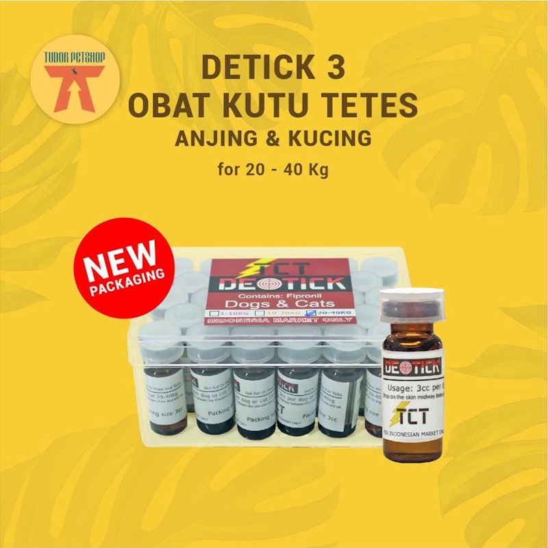 Detick Anti Flea 3ml 3