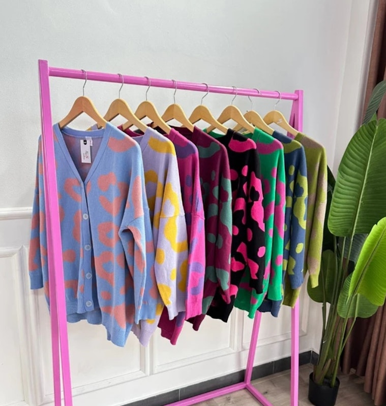 Alln Knitwear Zalova Cardigan Rajut Oversize 2