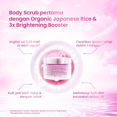  RANS Kosmetika Indonesia SLAVINA Body Scrub Spill the Night