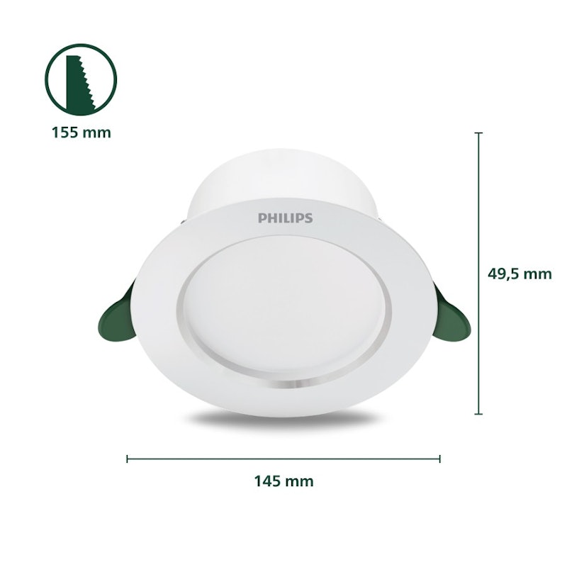 LED Downlight Ultra Efficient 6.5W Cool Daylight 3