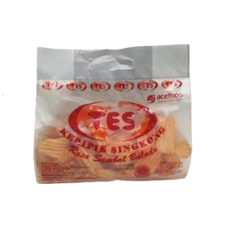 TES Keripik Singkong Rasa Sambal Balado 250g 1