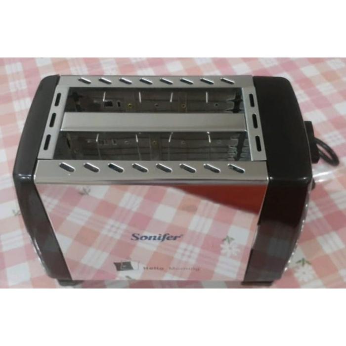 Sonifer Toaster Pop Up Otomatis 2 Slice 2