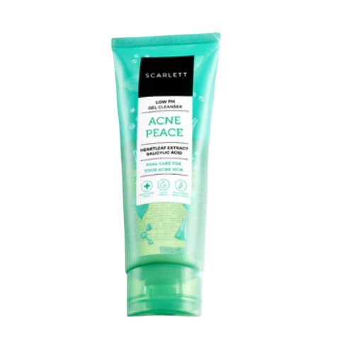 Scarlett Whitening ｜ Low pH Gel Cleanser Acne Peace