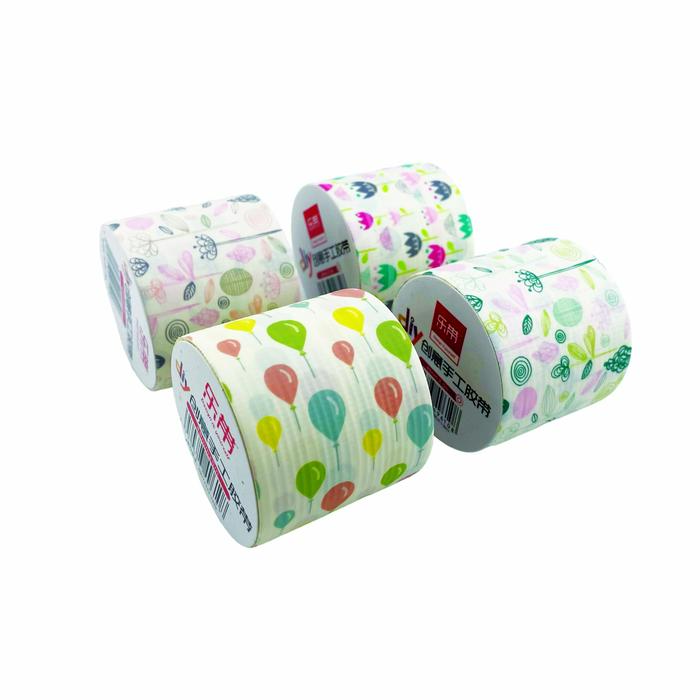 Bazic DIY Decorative Cloth Tape Assorted 1