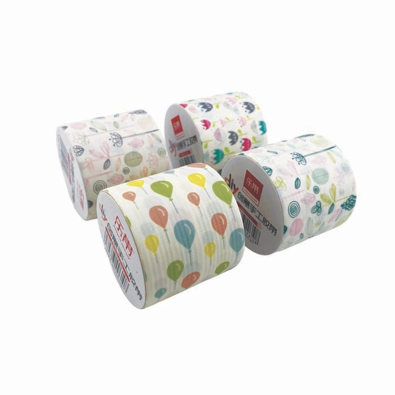 Bazic DIY Decorative Cloth Tape Assorted 1