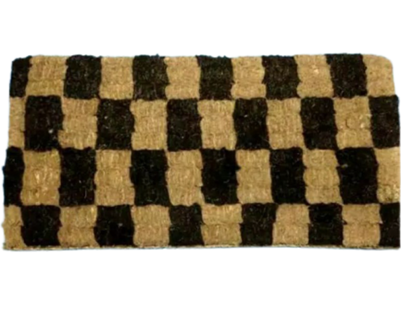 Keset Ijuk Motif Catur 1