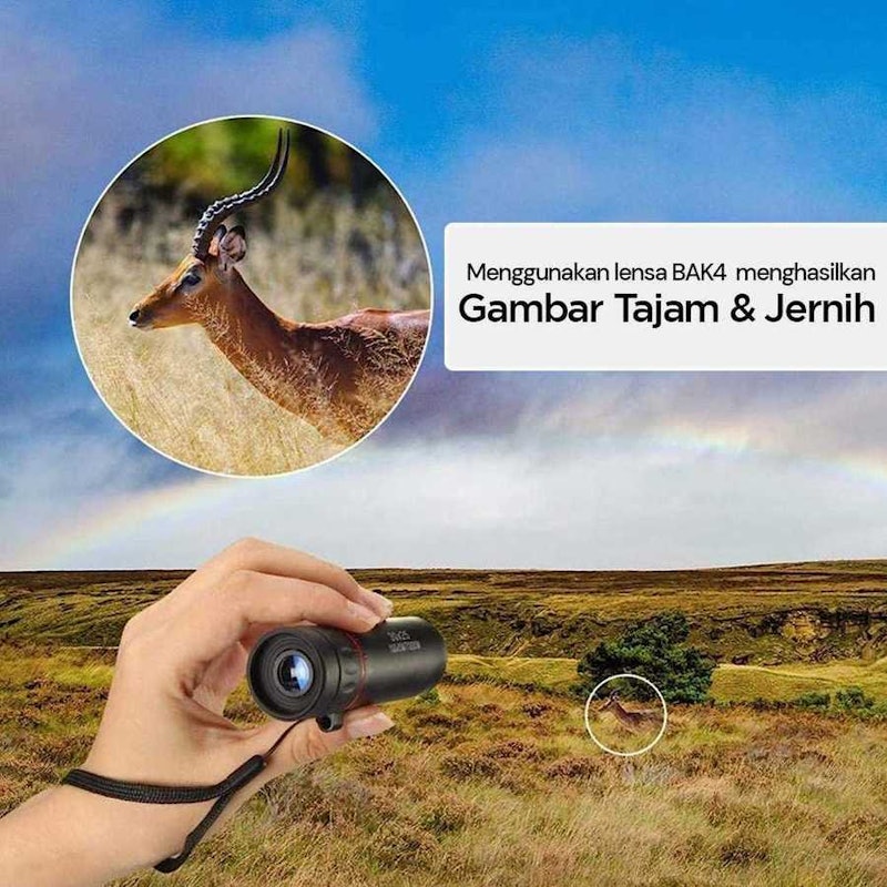 LUNA Monocular Zoom Telescope Compact 10X 2