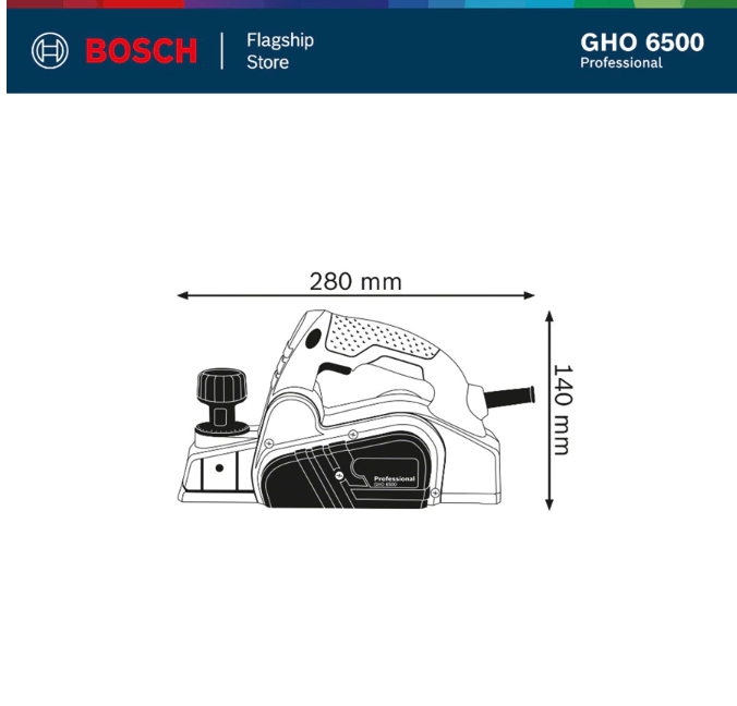 Robert Bosch BOSCH Professional Planer GHO 6500