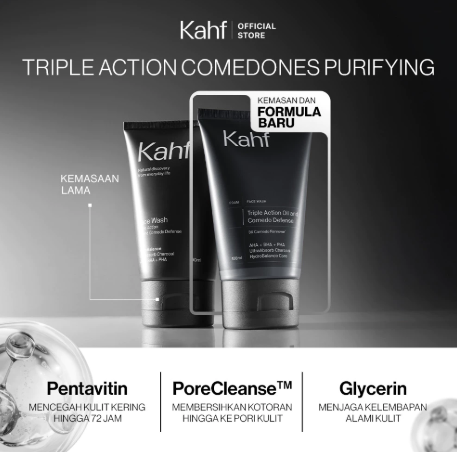 Triple Action Oil and Comedo Defense Face Wash 3