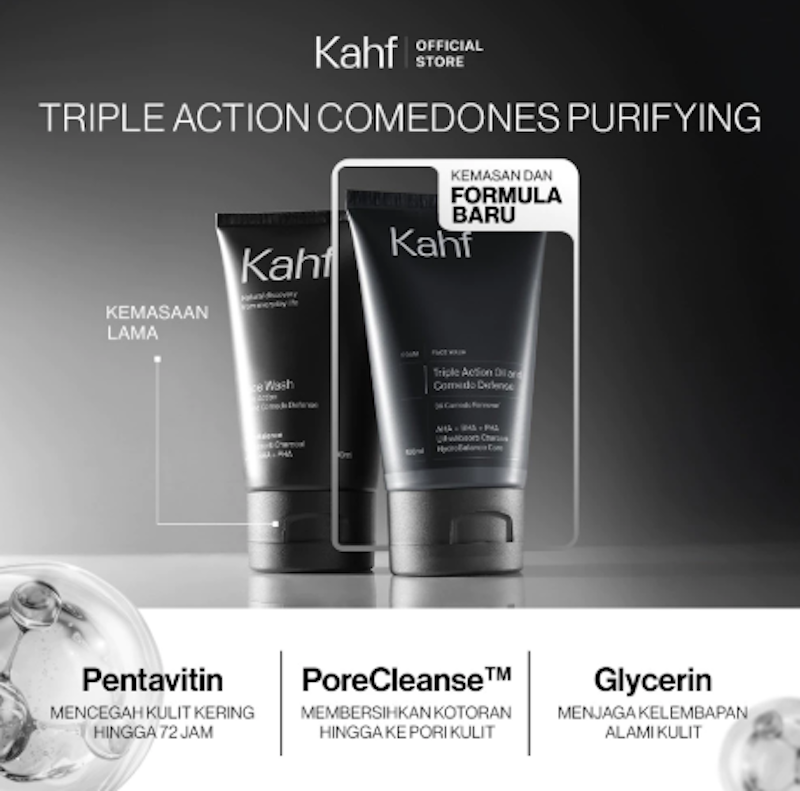 Triple Action Oil and Comedo Defense Face Wash 3